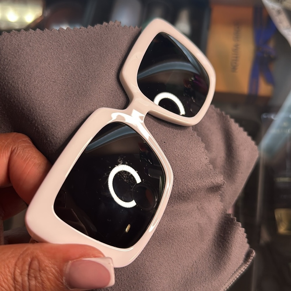 Versace Sunglasses, Small Square Frames - image 6